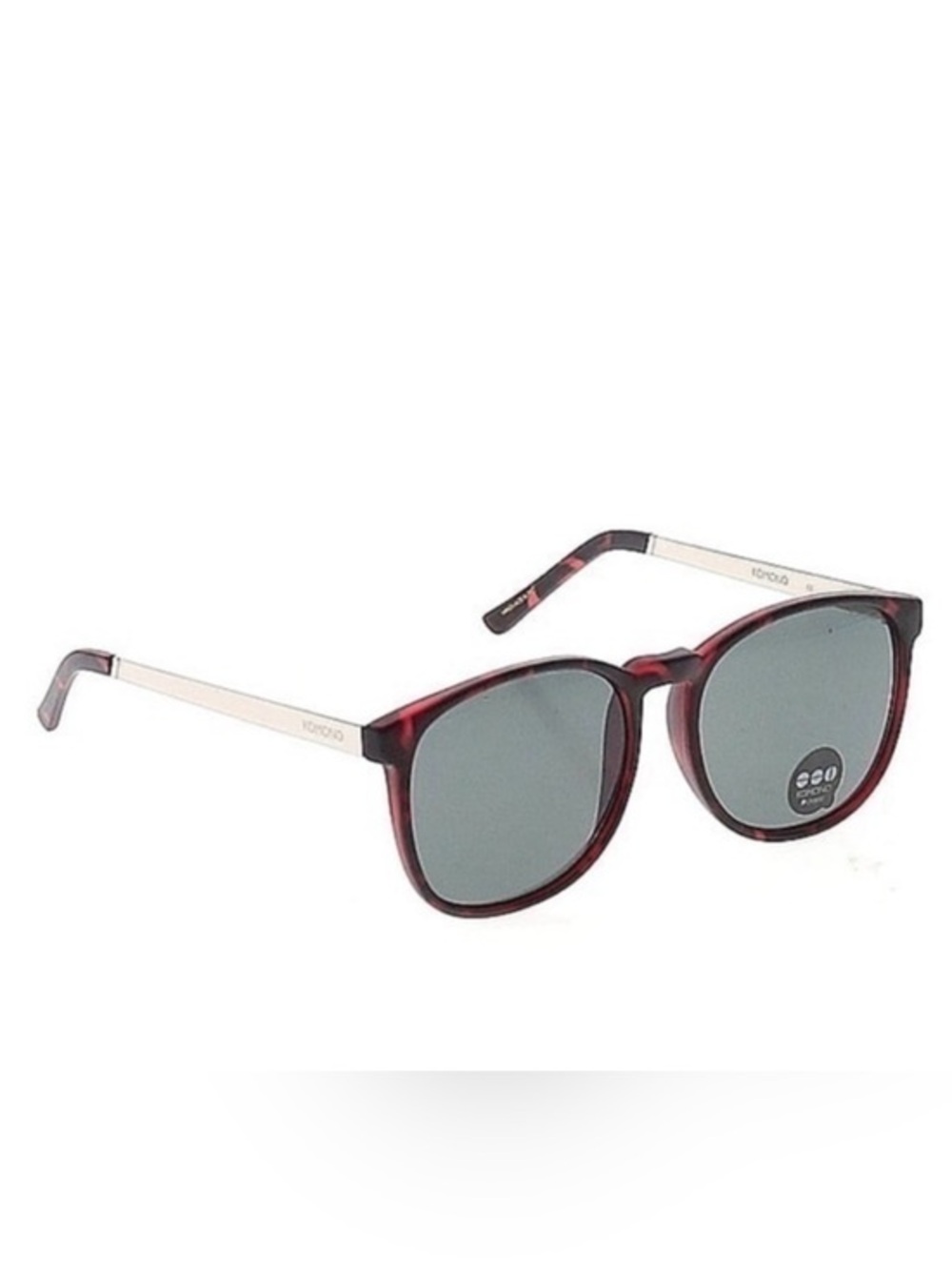 KOMONO sunglasses NEW Square Tortoise Silver Urkel